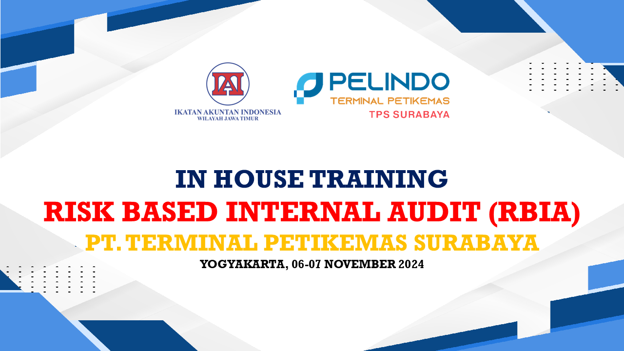 Course Image In House Training Risk Based Internal Audit - PT. Terminal Petikemas Surabaya